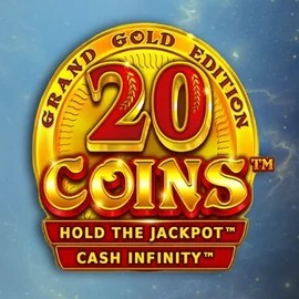 20 Coins Grand Gold Edition slot logo by Wazdan at Casea Casino