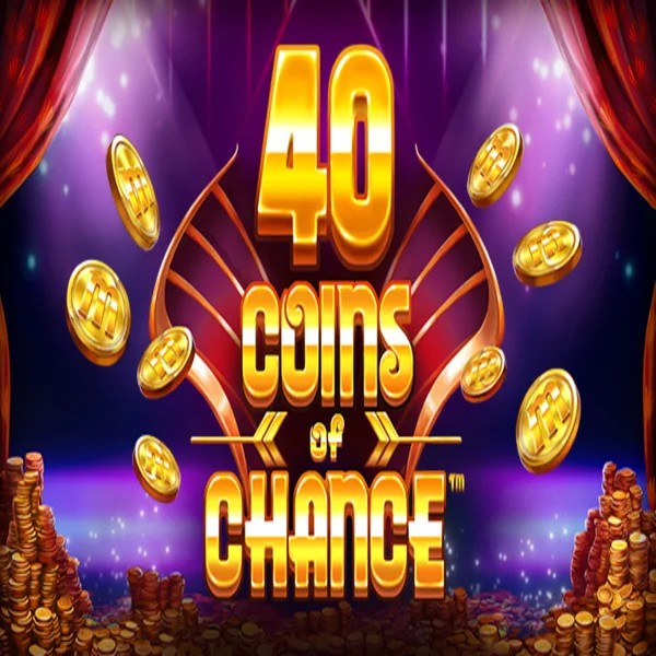 Slots logo of 40 Coins of Chance from SYNOT Games at Casea Casino