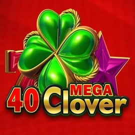 Slots logo of 40 Mega Clover from Amusnet Interactive at Casea Casino