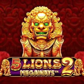 Official Slots logo: 5 Lions Megaways 2 by Pragmatic Play at Casea Casino