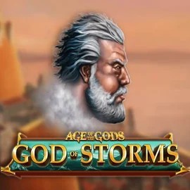 Official Slots logo: Age Of The Gods: God of Storms by Playtech at Casea Casino