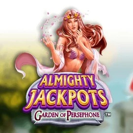 Almighty Jackpots: Garden of Persephone logo by Novomatic at Casea Casino