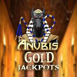 Anubis Gold Jackpots slot logo by Inspired Gaming at Casea Casino