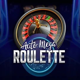 Auto Mega Roulette slot logo by Pragmatic Play at Casea Casino