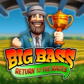 Big Bass Return to the Races by Pragmatic Play, showcased at caseacasino.eu.com – game logo