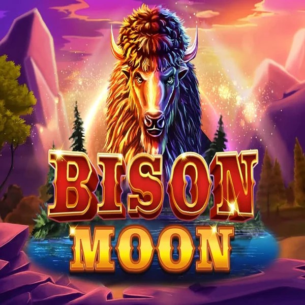 Bison Moon online game logo by Northern Lights Gaming on caseacasino.eu.com