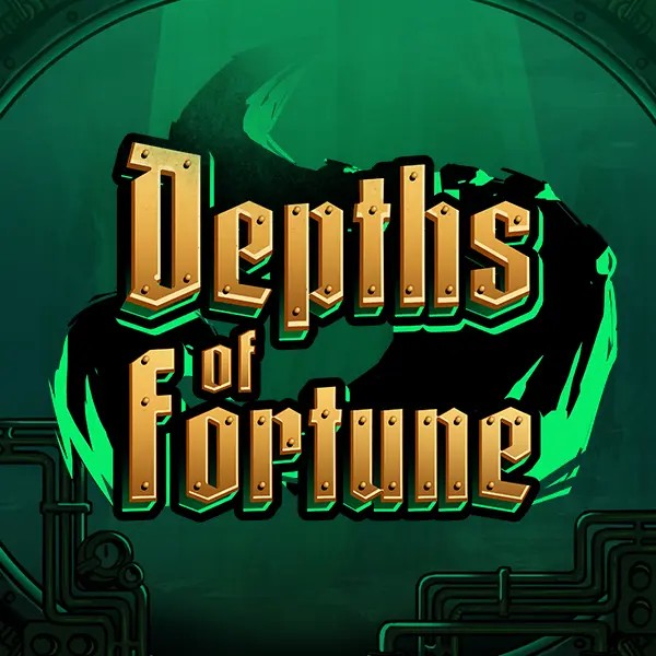 Depths of Fortune slot logo by AvatarUX Studios at Casea Casino