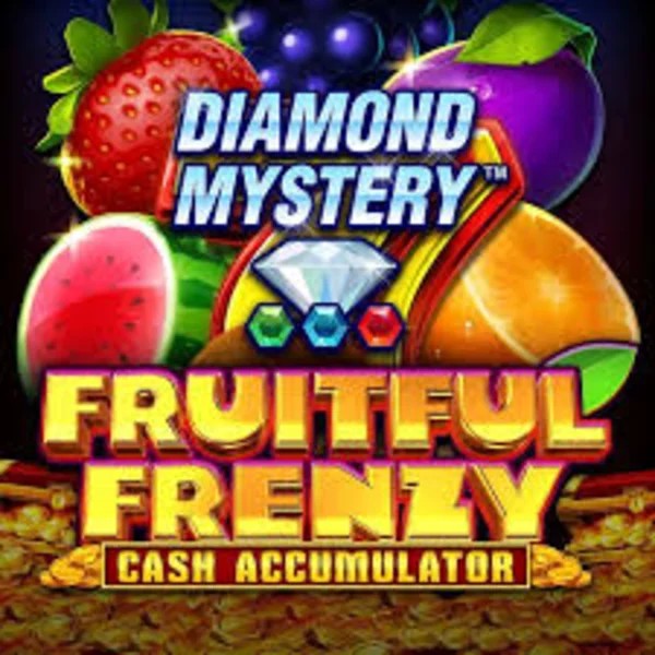 Slots logo of Diamond Mystery Fruitful Frenzy Cash Accumulator from Greentube at Casea Casino