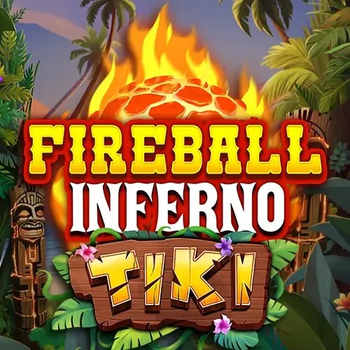 Fireball Inferno Tiki game by NetEnt – logo hosted on Casea Casino