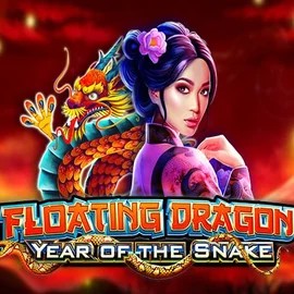 Floating Dragon Year of the Snake game by Pragmatic Play – logo hosted on Casea Casino