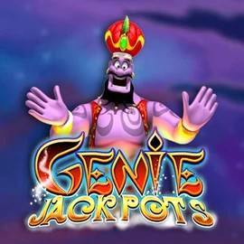 Genie Jackpots by Blueprint Gaming, showcased at caseacasino.eu.com – game logo
