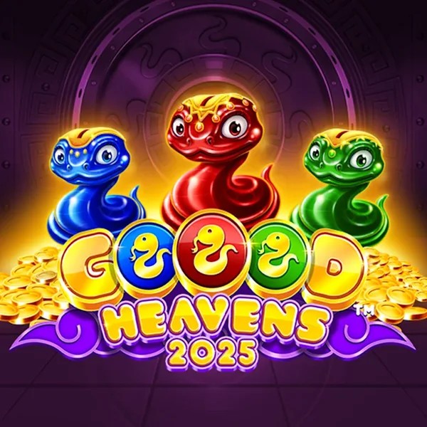 Goood Heavens online game logo by Rarestone Gaming on caseacasino.eu.com