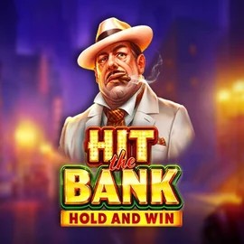 Hit The Bank Hold and Win online game logo by Playson on caseacasino.eu.com
