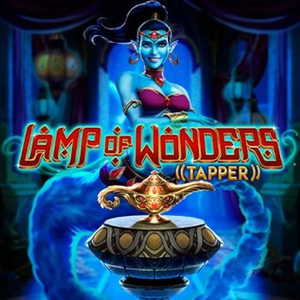 Lamp Of Wonders Tapper slot logo by Greentube at Casea Casino