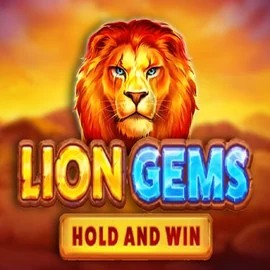 Lion Gems Hold and Win logo by Playson Casea Casino
