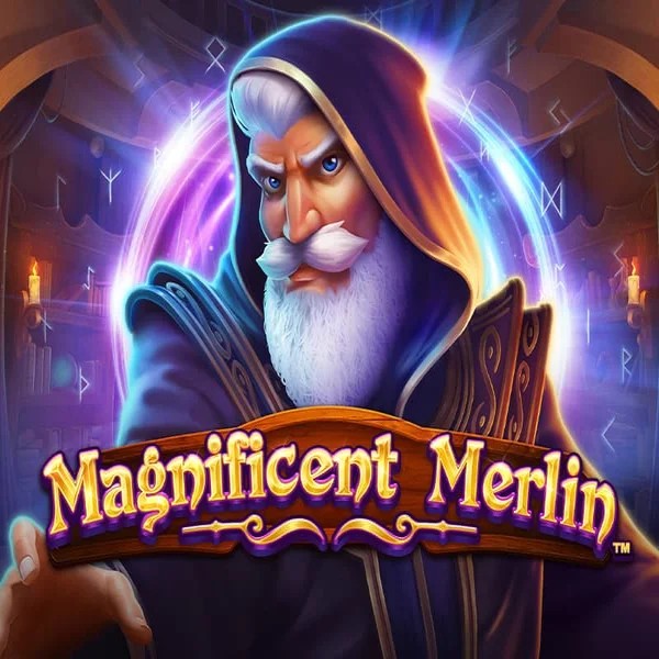 Magnificent Merlin logo – Slots by Greentube at Casea Casino