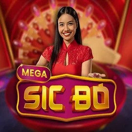 Mega Sic Bo online game logo by Pragmatic Play on caseacasino.eu.com