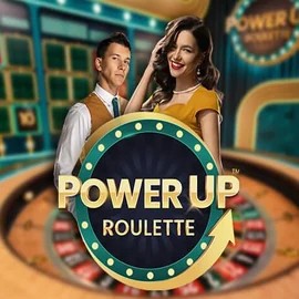 PowerUP Roulette logo – Live Casino by Pragmatic Play at Casea Casino
