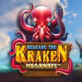Release the Kraken Megaways online game logo by Pragmatic Play on caseacasino.eu.com