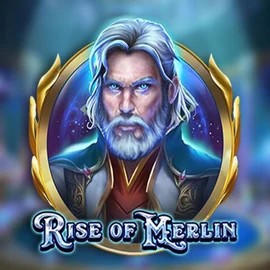 Rise of Merlin online game logo by Play'n GO on caseacasino.eu.com