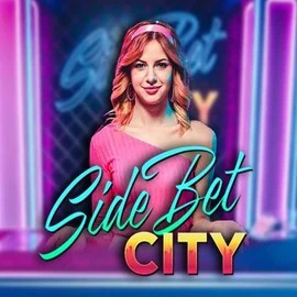 Side Bet City by Evolution, showcased at caseacasino.eu.com – game logo