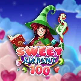 Sweet Alchemy 100 game by Play'n GO – logo hosted on Casea Casino
