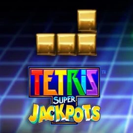Tetris Super Jackpots online game logo by WMS on caseacasino.eu.com