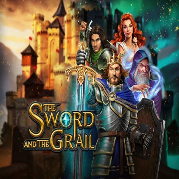 The Sword and the Grail by Play'n GO, showcased at caseacasino.eu.com – game logo