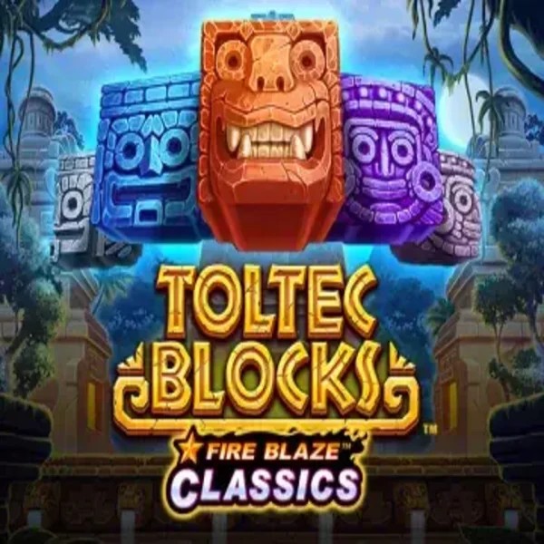 Fire Blaze: Toltec Blocks slot icon by Rarestone Gaming, available at Casea Casino