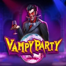Vampy Party logo by Pragmatic Play at Casea Casino