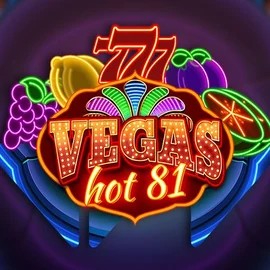 Vegas Hot 81 online game logo by Wazdan on caseacasino.eu.com