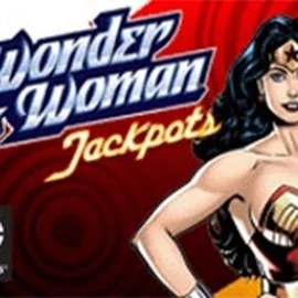 Wonder Woman Jackpots logo by Amaya at Casea Casino