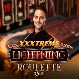 XXXtreme Lightning Roulette slot visual from Evolution available on caseacasino.eu.com
